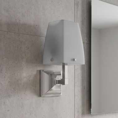 Click here to see Ginger 1881/PC Ginger Quattro Single Light Without Night Light, Polished Chrome - 1881/PC