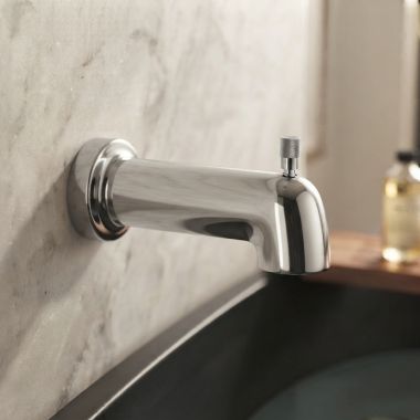 Click here to see SHOWHOUSE 3890 Moen Pull-Up Diverter Tub Spout, Chrome - 3890