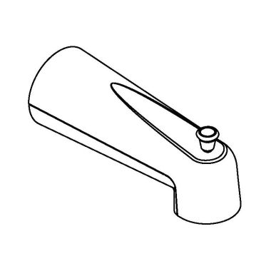 Click here to see Moen 3853SRN Moen 3853SRN Diverter Spout, Spot Resist Brushed Nickel