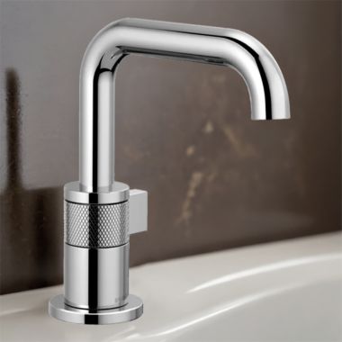 Click here to see Brizo 65035LF-PC Brizo Litze One-Handle Bathroom Faucet with Ceramic Cartridge, Single-Hole, 1.5 GPM, Less Drain, Polished Chrome - 65035LF-PC