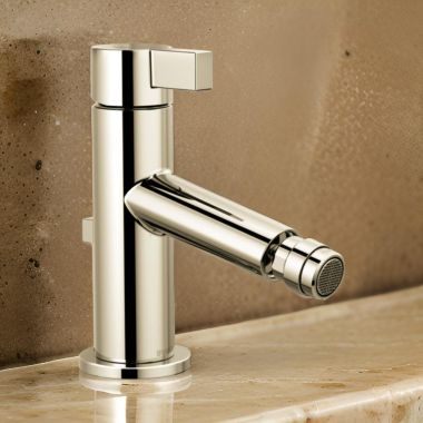 Click here to see Brizo 68135-PN Brizo Litze Single Handle Bidet Faucet with Metal Pop-Up Drain, Brilliance Polished Nickel - 68135-PN