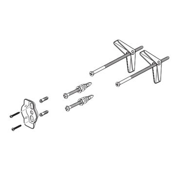Click here to see Brizo RP90559 Brizo RP90559 Mounting Hardware