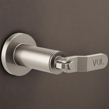 Click here to see Brizo T66634-NK Brizo Litze Sensori Volume Control Trim with Industrial Lever Handle, Brilliance Luxe Nickel - T66634-NK