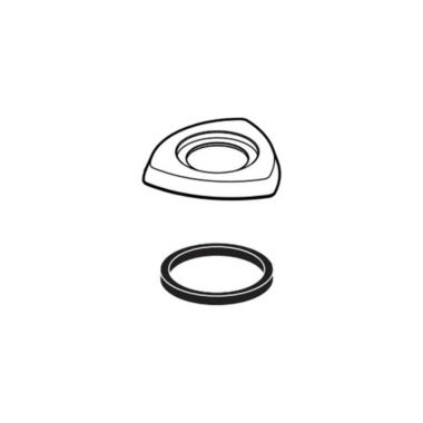 Click here to see Delta RP84831SS Delta RP84831SS Stainless Roman Tub Handle Base With Gasket