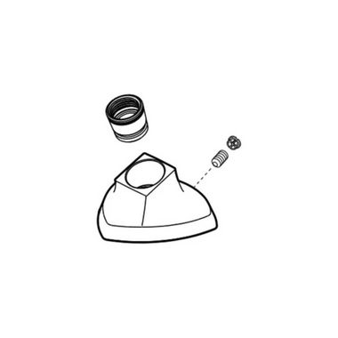 Click here to see Delta RP84832SS Delta Zura Roman Tub Hand Shower Base, Stainless - RP84832SS
