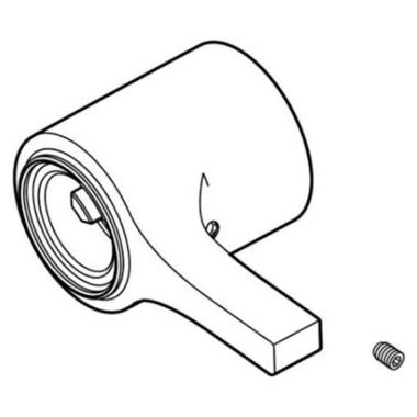 Click here to see Delta RP84844 Delta RP84844 Zura Volume Control Handle - 17T Series, Chrome