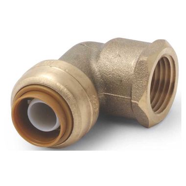 Click here to see Cash Acme U308LFA SharkBite U308LFA Push-Fit Female Elbow, 1/2