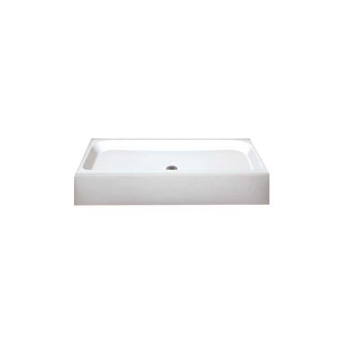 Click here to see  105623-000-002-00 Maax 32 in L x 60 in W x 7-1/4 in H Shower Base, Fiberglass, White, White - 105623-000-002-00