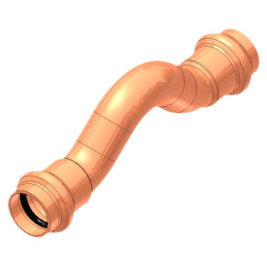 Click here to see Commodity  Viega 77742 Copper Crossover, Small Diameter