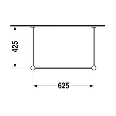 Click here to see Duravit 30751000 Duravit 0030751000 Vero 24 5/8