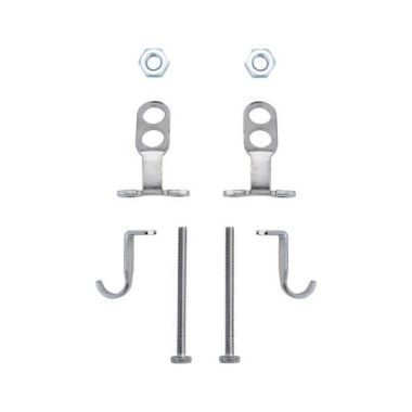 Click here to see  0055030000 Duravit 0055030000 Metal Siphon Cover Installation Kit for Starck 3 Semi Pedestals