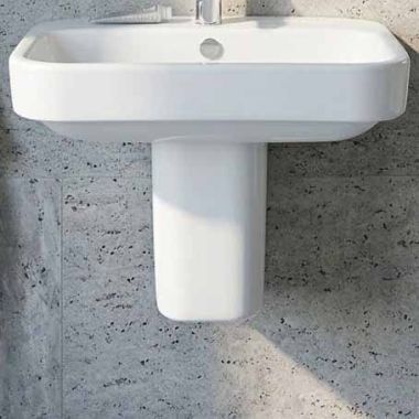 Click here to see  0858280000 Duravit Happy D.2 Siphon Cover for Bathroom Sinks, White - 0858280000 