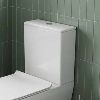 Click here to see  0935200005 Duravit DuraStyle 1.32/0.92 GPF Dual Top Flush Toilet Tank, White - 0935200005