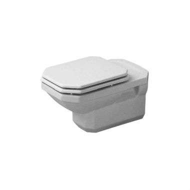 Click here to see Duravit 182090092 Duravit 0182090092 1930 Series Dual Flush One-Piece Wall Mounted Elongated Toilet in White Finish