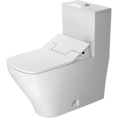 Click here to see Duravit 2157512005 Duravit 2157512005 DuraStyle Single Flush/Dual Flush One-Piece Floor Mounted Elongated Toilet - White