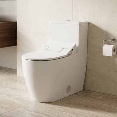 Click here to see  2173510085 DURAVIT ME by Starck Rimless 1.28 GPF One Piece Toilet, 12