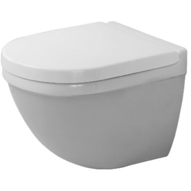 Click here to see Duravit 2227092092 Duravit 2227092092 Starck 3 Dual Flush One-Piece Wall Mounted Compact Elongated Toilet - White