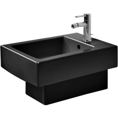 Click here to see Duravit 2239150800 Duravit 2239150800 Vero Single Hole Wall Mount Bidet with Overflow - Black