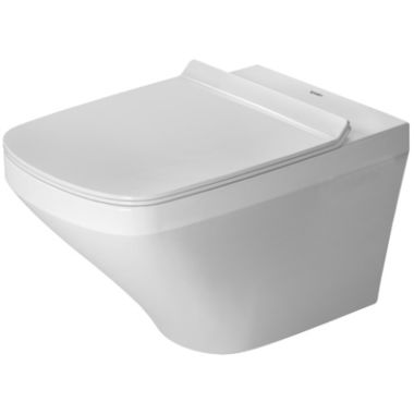 Click here to see Duravit 2551092092 Duravit 2551092092 DuraStyle Dual Flush One-Piece Wall Mounted Rimless Elongated Toilet with Durafix - White