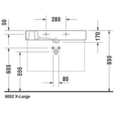 Click here to see Duravit 3298500601 Duravit 03298500601 Vero 33 1/2