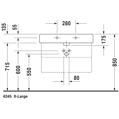 Click here to see Duravit 454800087 DURAVIT 0454800087 VERO