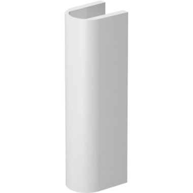 Click here to see Duravit 8582400001 Duravit Darling Ceramic Sink Pedestal Leg for 262165, 262160 and 262155 Bathroom Sink, White WonderGliss - 08582400001 
