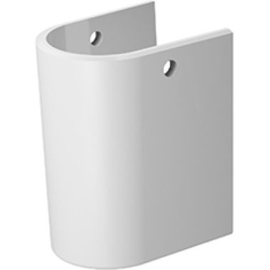 Click here to see Duravit 8582600001 Duravit Darling New Siphon Cover for 073147 Handrinse Sink, White WonderGliss - 08582600001