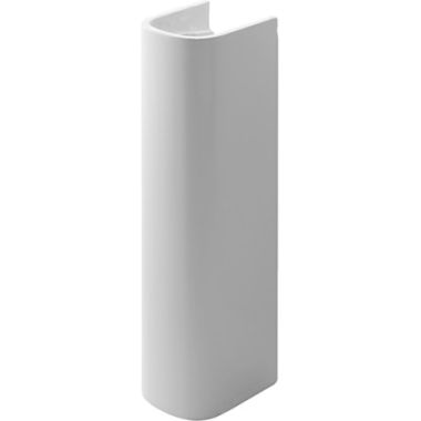 Click here to see Duravit 8632700002 Duravit D-Code Sink Pedestal Leg for 231055, 231060, and 231065 Bathroom Sink, White - 08632700002 