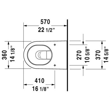 Click here to see Duravit 21280900921 Duravit 21280900921 Starck 2 Dual Flush One-Piece Floor Mounted Back-to-Wall Elongated Toilet - White