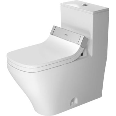 Click here to see Duravit 21575100851 Duravit 21575100851 DuraStyle Single Flush/Dual Flush One-Piece Floor Mounted Elongated Toilet - White