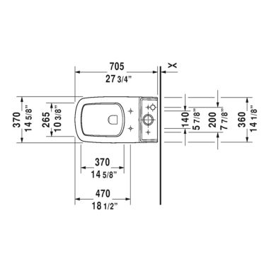 Click here to see Duravit 21600100001 Duravit 21600100001 DuraStyle 15 3/4