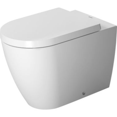 Click here to see Duravit 21690900921 Duravit 21690900921 ME by Starck Dual Flush One-Piece Floor Mounted Back-to-Wall Elongated Toilet - White