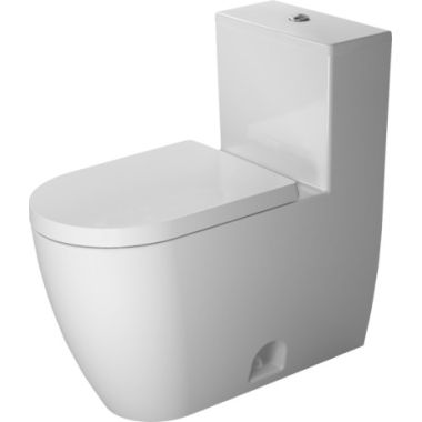Click here to see Duravit 2173010085 Duravit 2173010085 ME by Starck Single Flus One-Piece Floor Mounted Rimless Elongated Toilet - White