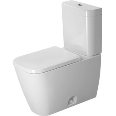 Click here to see Duravit 2174012000 Duravit 2174012000 Happy D.2 Dual Flush Two-Piece Floor Mounted Rimless Elongated Toilet - White