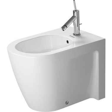 Click here to see Duravit 22551000001 Duravit 22551000001 Starck 2 Single Hole Floor Standing Bidet, White