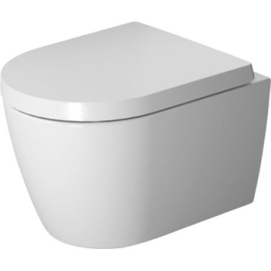 Click here to see Duravit 2530090092 Duravit 2530090092 ME by Starck  One-Piece Wall Mounted Compact Rimless Elongated Toilet - White