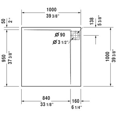 Click here to see Duravit 720175000000090 Duravit 720175000000090 P3 Comforts 39 3/8