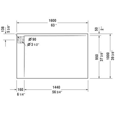 Click here to see Duravit 720182000000090 Duravit 720182000000090 P3 Comforts 63