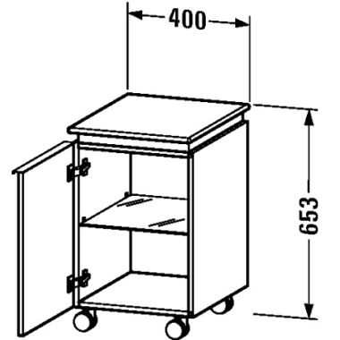 Click here to see Duravit DN2525R1418 DURAVIT DN2525R1418 DARLING NEW