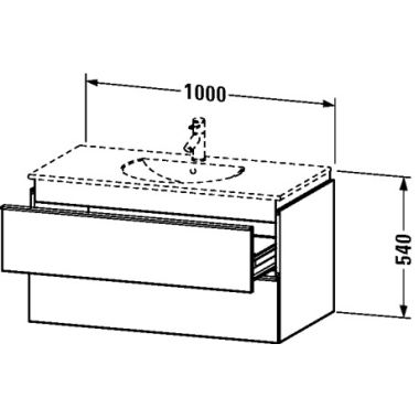 Click here to see Duravit DN647203114 Duravit DN647203114 Darling New 39 3/8