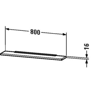 Click here to see Duravit DN790601515 Duravit DN790601515 Delos 23 5/8