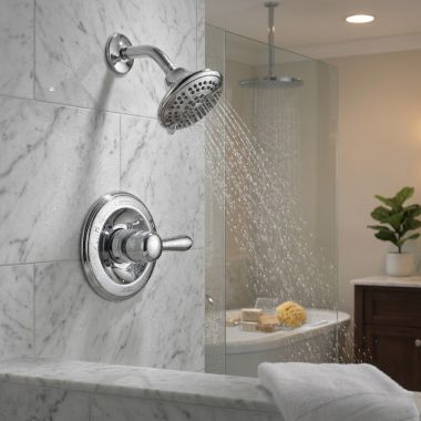 Click here to see DELTA T14238 Delta Lahara Monitor 14 Series Single-Handle Shower Trim, 5-Setting, 1.75 GPM, Chrome - T14238