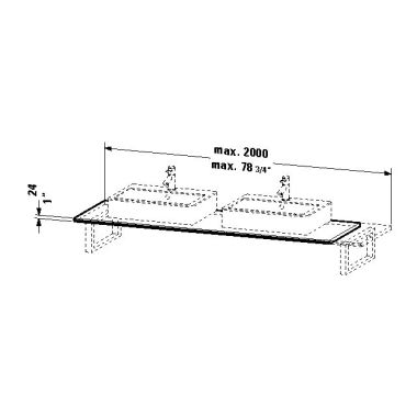 Click here to see Duravit H2048C01313 DURAVIT H2048C01313 HAPPY D.2
