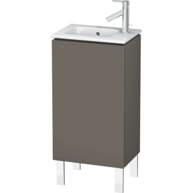 Click here to see Duravit LC6273L9090 Duravit LC6273L9090 L-Cube 1-Shelf Bathroom Vanity Cabinet - Flannel Grey