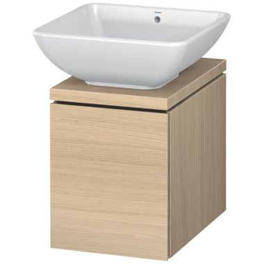 Click here to see Duravit LC680807171 Duravit LC680807171 L-Cube 1-Drawer Console Vanity - Mediterranean Oak