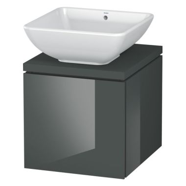 Click here to see Duravit LC680903838 Duravit LC680903838 L-Cube 1-Drawer Single Bathroom Vanity, Dolomiti Grey 