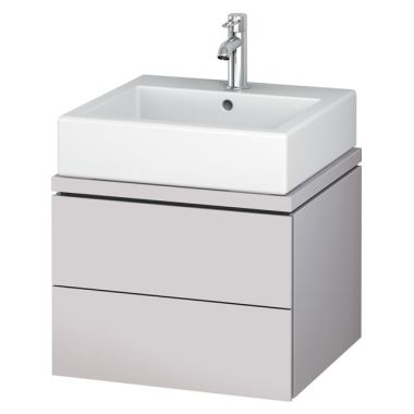 Click here to see Duravit LC682008787 Duravit LC682008787 L-Cube - Drawers Bathroom Vanity 2, White Lilac Satin Matte Lacquer