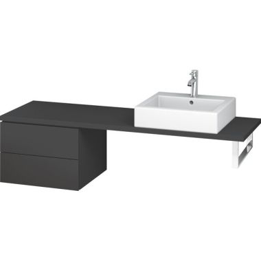 Click here to see Duravit LC686004949 Duravit LC686004949 L-Cube Floor Standing Bathroom Cabinet, Graphite Matte (Decor)