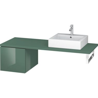 Click here to see Duravit LC686500303 Duravit LC686500303 L-Cube Floor Standing Bathroom Cabinet, Jade High Gloss Lacquer