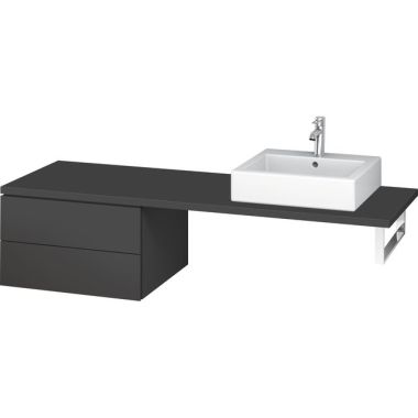 Click here to see Duravit LC687704949 Duravit LC687704949 L-Cube Floor Standing Bathroom Cabinet, Graphite Matte (Decor)